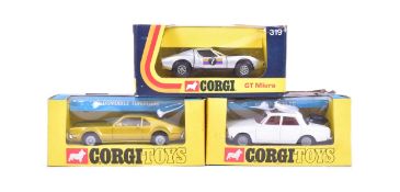 DIECAST - X3 VINTAGE CORGI DIECAST MODEL CARS