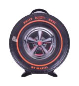 DIECAST - VINTAGE HOT WHEELS RED LINE CARRY CASE & CARS