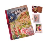 VINTAGE 20TH CENTURY MINIATURE DOLLS & FAIRY PICTURE BOOK