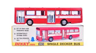 DIECAST - VINTAGE DINKY TOYS DIECAST SINGLE DECKER BUS
