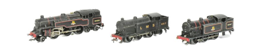 MODEL RAILWAY - THREE VINTAGE HORNBY DUBLO OO GAUGE LOCOMOTIVES