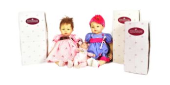 DOLLS - COLLECTION OF X6 ASHTON-DRAKE REAL TOUCH BABY DOLLS