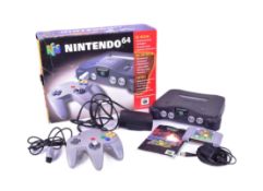 RETRO GAMING - VINTAGE NINTENDO 64 WITH MARIO 64 GAME