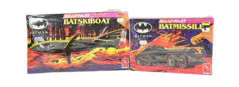 MODEL KITS - BATMAN - X2 AMT ERTL PLASTIC MODEL KITS