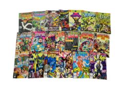 COMIC BOOKS - COLLECTION OF VINTAGE MARVEL COMIC BOOKS