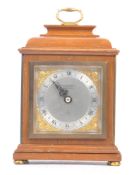 ELLIOTT - 20TH CENTURY OAK CASED MANTLE CLOCK