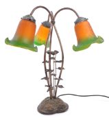 LOETZ MANNER VINTAGE 20TH CENTURY ART NOUVEAU TABLE LAMP