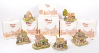 LILLIPUT LANE - COLLECTION OF HOUSE / COTTAGE FIGURINES