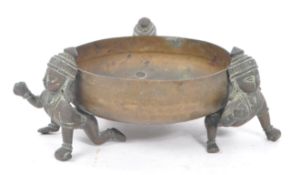 INDIAN BRONZE BALAKRISHNA CENSER