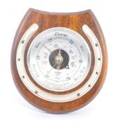 20TH CENTURY BAROMETER OF HORSESHOE SHAPE