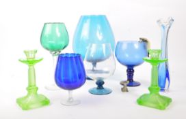 COLLECTION OF MID CENTURY OVERSIZED GLASSES