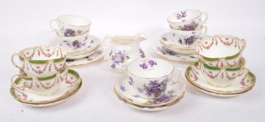 GEORGE JONES CRESCENT / HAMMERSLEY & CO - TEA SERVICE