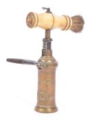 VICTORIAN THOMASON BRASS AND BONE CORKSCREW
