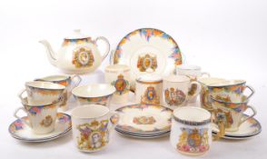CHINA TEA SERVICE COMMEMORATE CORONATION KING EDWARD VIII