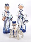 TWO STAFFORDSHIRE NODDING HEAD CERAMIC FIGURES