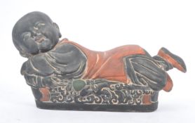 EARLY 20TH CENTURY CHINESE CERAMIC PILLOW FIGURE
