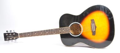 TANGLEWOOD - TFA VS ACOUSTIC GUITAR WITH SUNBURST FINISH