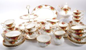 ROYAL ALBERT - OLD COUNTRY ROSES - PORCELAIN TEA SERVICE