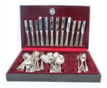 HOUSLEY & SONS - FORTY FIVE PIECE CANTEEN OF CUTLERY
