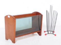 BRITISH MODERN DESIGN - MID CENTURY MAGAZINE RACKS