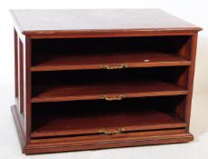 VICTORIAN MAHOGANY PLAN CHEST