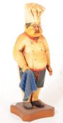 MID 20TH CENTURY RESTAURANT ITALIAN CHEF DISPLAY PROP