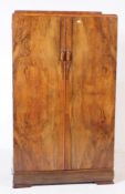 ART DECO 1930S BACHELORS WARDROBE