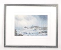 STEVEN THOR JOHANNESON - WATERCOLOUR PAINTING CORNWALL