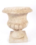 COMPOSITE STONE CAMPANA URN GARDEN PLANTER