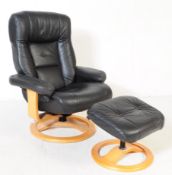 EKORNES - 20TH CENTURY STRESSLESS ARMCHAIR