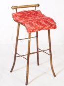 19TH CENTURY VICTORIAN BRASS PIANO STOOL