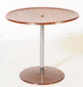 ALAN TURVILLE - MID CENTURY CHROME & MELAMINE TABLE