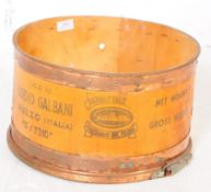 VINTAGE MID 20TH CENTURY CHEESE WHEEL PLANTER