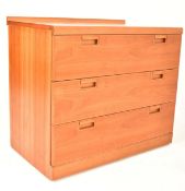 WHITE & NEWTON - TEAK WOOD BACHELOR CHEST OF DRAWERS