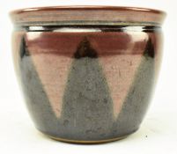 JOHN LOMAS FOR MUCHELNEY POTTERY - STONEWARE POT VASE