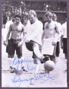 FOOTBALL - BOBBY MOORE (1941-1993) - ESCAPE TO VICTORY SIGNED PHOTO