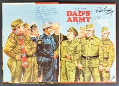 DAD'S ARMY (BBC SITCOM) - SIGNED 1976 ANNUAL - LOWE, CROFT, PERRY ETC