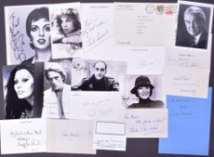 ACADEMY AWARD WINNERS - AUTOGRAPHS - COLLECTION