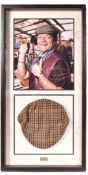 ONLY FOOLS & HORSES - DEL BOY'S SCREEN USED SIGNATURE FLAT CAP