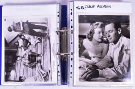ACTOR / FILM PHOTOGRAPHS - LARGE ALBUM OF ASSORTED