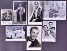 AUTOGRAPHS - 1950S ENTERTAINERS & SINGERS