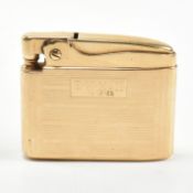 GOLD RONSON ADONIS POCKET LIGHTER STAMPED 14K
