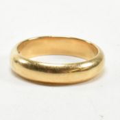 HALLMARKED 18CT GOLD BAND RING