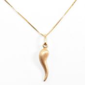 18CT GOLD PENDANT NECKLACE