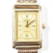 HALLMARKED 9CT GOLD ROTARY WRIST WATCH