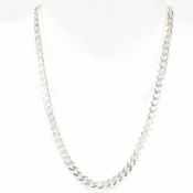 HALLMARKED 925 SILVER CURB LINK CHAIN