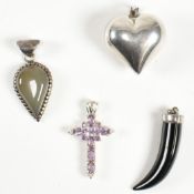 COLLECTION OF NECKLACE PENDANTS