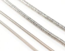 TWO VINTAGE NECKLACE CHAINS