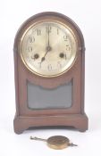 EARLY 20TH CENTURY BAKELITE 8-DAY MANTLE CLOCK