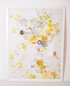 JAN LANGLEY - OIL ON CANVAS PAINTING - SPHERES